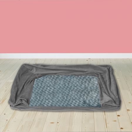 Pet Bed Sofa Dog Bedding Soft Warm XXL Cover Grey Cover XX-Large