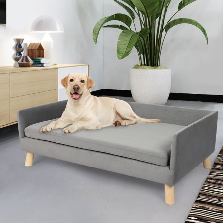 PaWz Pet Sofa Bed Dog Warm Soft Lounge Couch Soft Removable Cushion Chair Large