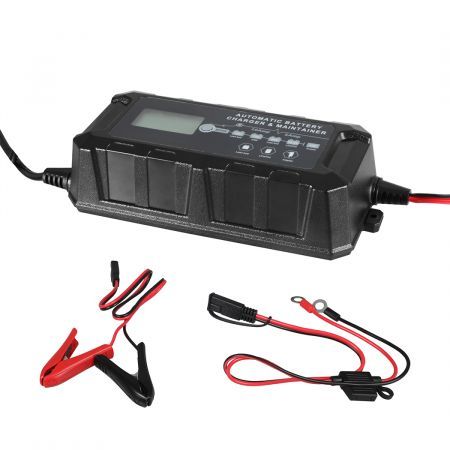 Car Battery Charger Jump Starter 12V 10A Trickle Repair AGM GEL Lithium LiFePO4