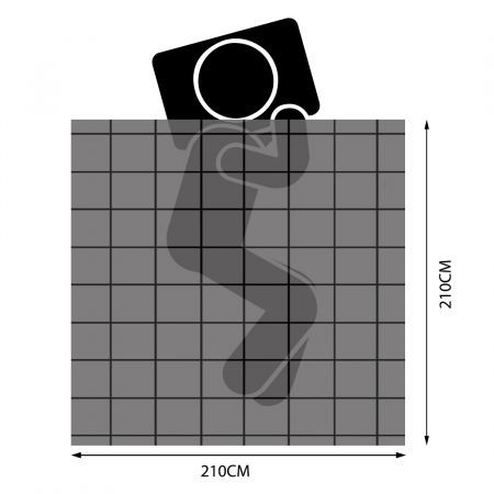 Duck Down Feather Quilt 200GSM Queen