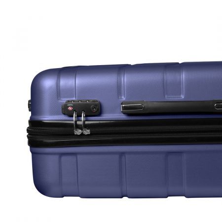 Slimbridge 24 inches Expandable Luggage Travel Suitcase Trolley Case Hard Set Navy