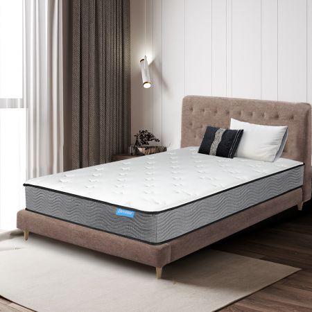 Dreamz Spring Mattress Pocket Bed Top Coil Sleep Foam Extra Firm Double 23CM