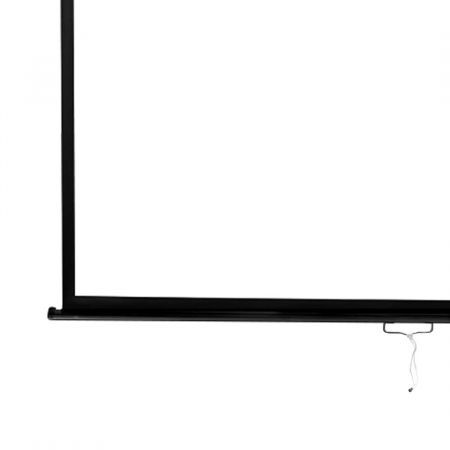 100 inches Projector Screen Manual Projection 3D Home Cinema Retractable 4:3 Screens