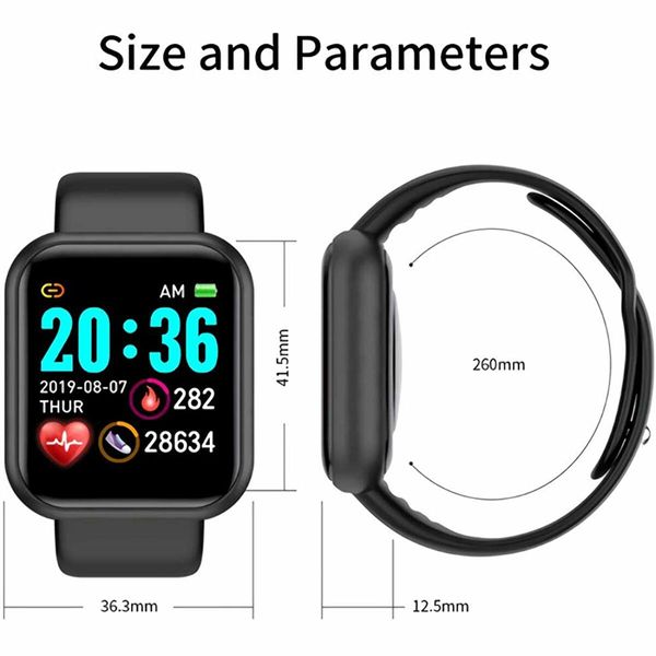 Smart Watch,Fitness Tracker 1.44" Touch Screen Fitness Watch with Heart Rate Sleep Monitor,Blood Oxygen,Step Counter Smart Watch for Men Women Activity Trackers Smartwatch Sports for iOS Android