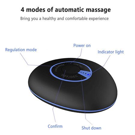 Electric Neck Massager for Shoulder Neck Sticker Intelligent For Whole Body Cervical Massage Patch for Men Women Shoulder Neck