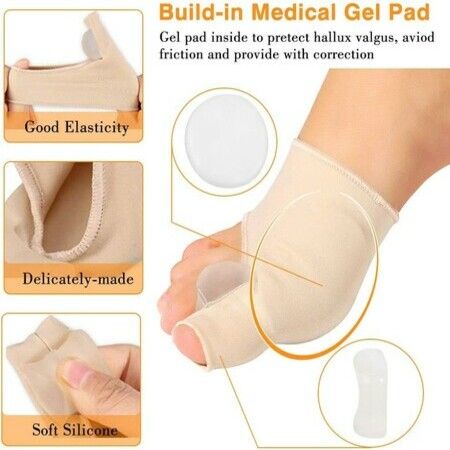 Bunion Foot Sleeve, Bunion Corrector Relief Sleeve with Gel Bunion Pad