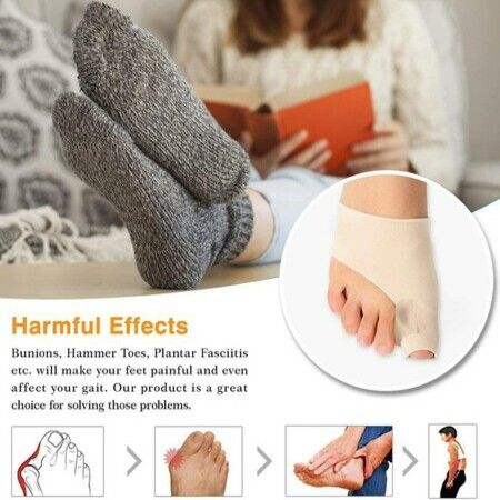 Bunion Foot Sleeve, Bunion Corrector Relief Sleeve with Gel Bunion Pad