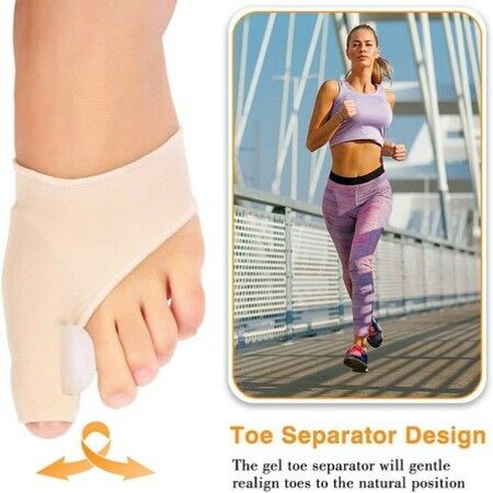 Bunion Foot Sleeve, Bunion Corrector Relief Sleeve with Gel Bunion Pad