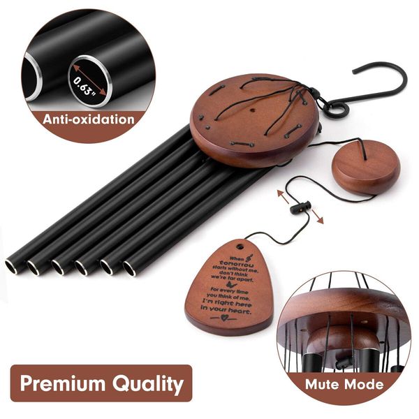 Pet Memorial Gifts,28" Pet Memorial Wind Chimes,Dog Memorial Gifts, Pet Loss Gifts,Loss of Pet Sympathy Gift,Pet Remembrance Gift in Memory of Dog Cat