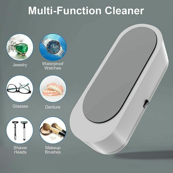 Ultrasonic Jewelry Cleaner Denture Glass Watch Ring Bath Tank Cleaning Machine