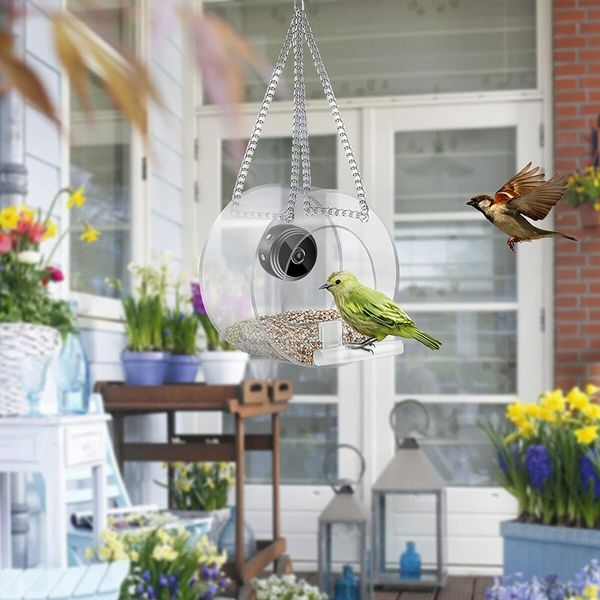 Smart Bird Feeder with Camera, Weatherproofing Bird Watching Camera