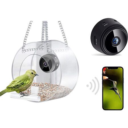 Smart Bird Feeder with Camera, Weatherproofing Bird Watching Camera