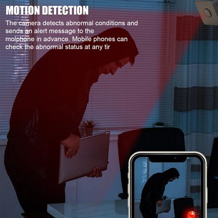 HD 1080P Wireless Wifi Mini Hidden Camera Night Vision Security IP Camera Home Sports Motion Detection DV WiFi Remote Audio Micro Camcorder