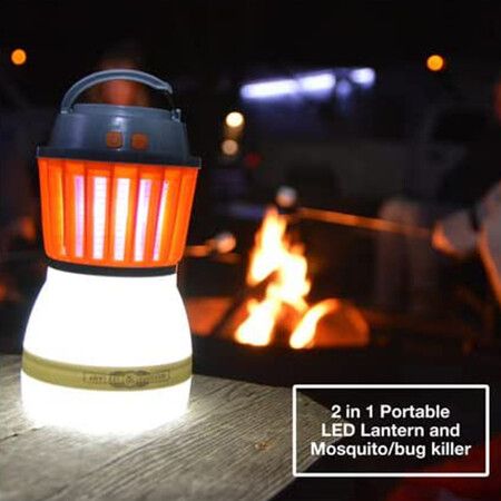 2 in 1 Camping Lantern, Electric Bug Zapper