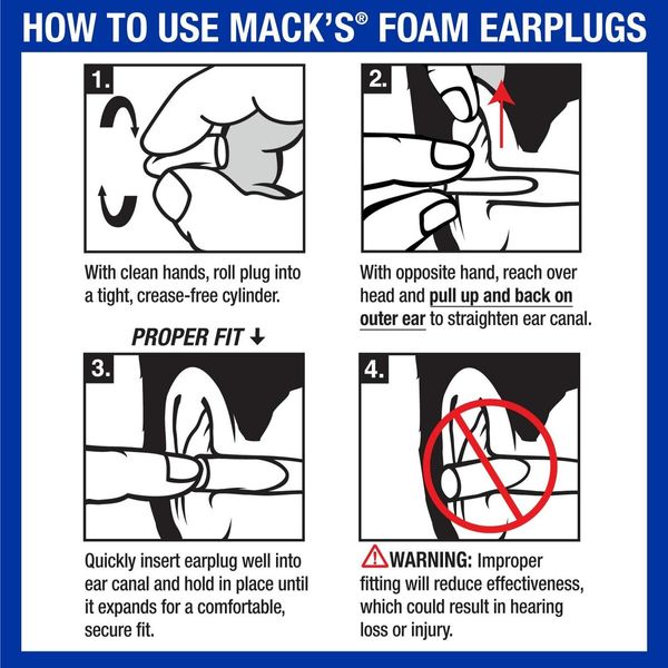 3 Pair Comfortable Ear Plugs for Sleeping, Snoring  Green