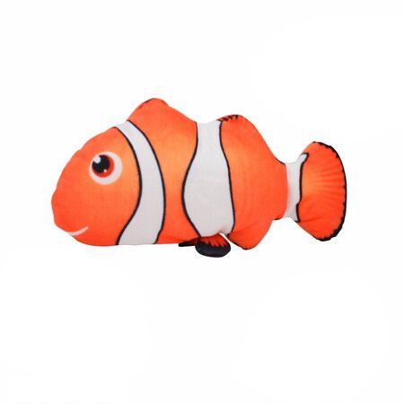 Flopping Fish Cat Toy 30cm Electric Moving Cat Toy Vibrating Toy interactive Pet Fun Toy emotion Exercise