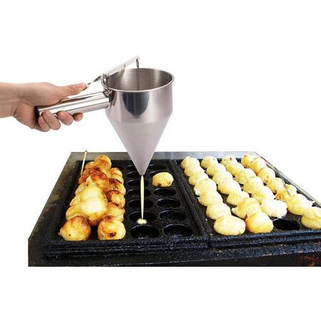 Stainless Steel Funnel Octopus Balls Tools, Pancake Batter Dispenser