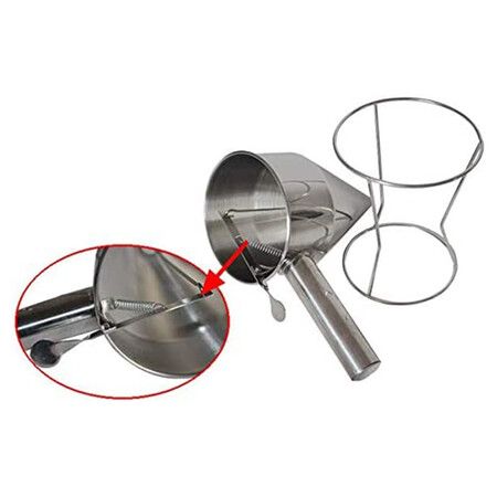 Stainless Steel Funnel Octopus Balls Tools, Pancake Batter Dispenser