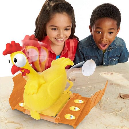 Pranks Born Laying Hens Parent-Child Interactive Tabletop Game New Strange Turntable Lucky Chicken Puzzle Children'S Toys