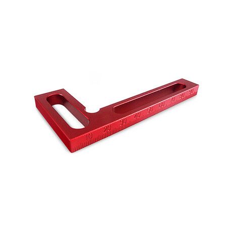 Mini 90 Degree Positioning Square, Small Pocket Right Angle Clamp Woodworking Tool, Checkered Square in Carpenter's Cutter Tools