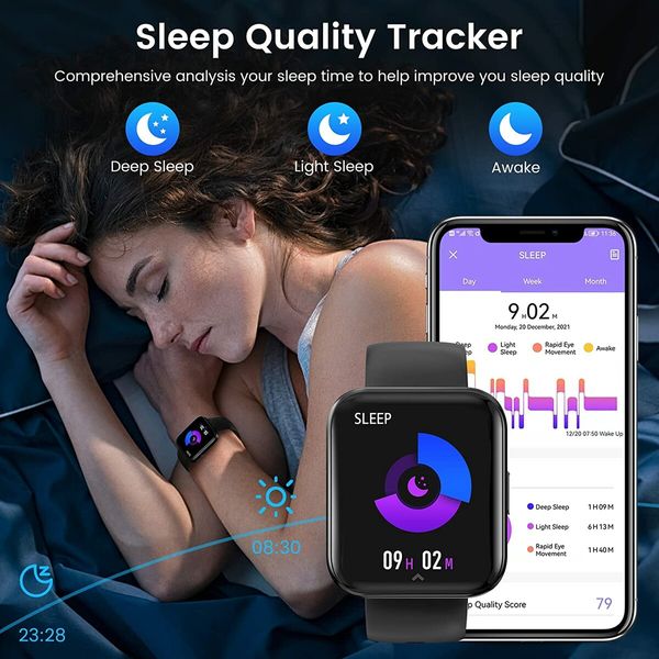 KOSPET Fitness Tracker,35 Days Standby 24H Accurate Health Monitor