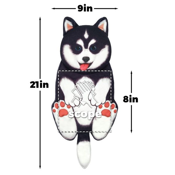 Husky Hand Towels for Bathroom Kitchen Cute Dog Decor Decorative Hanging Towels  Absorbent Soft Face Towels Housewarming  Dog Mom Gifts for Women Dog Lover