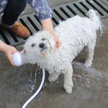 1.3M Portable Handheld Shower Hose Sink Sprayer for Washing Hair Baby Washing Pets