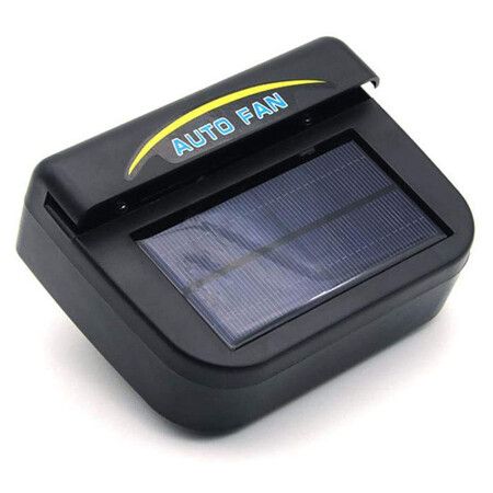 Solar Powered Car Window Windshield Auto Air Vent Cooling Fan Car Window Air Fan