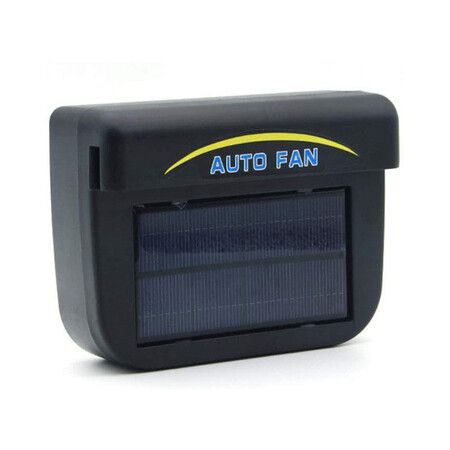 Solar Powered Car Window Windshield Auto Air Vent Cooling Fan Car Window Air Fan