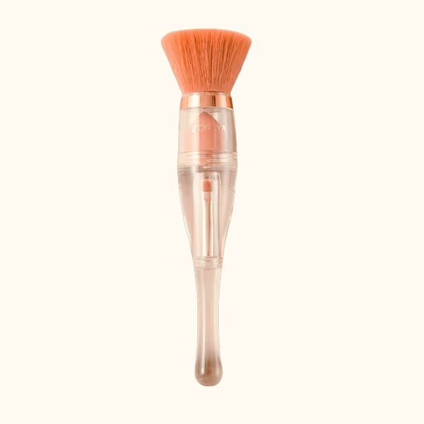 3-In-1 Foundation Brush Travel Makeup Brushes Set for Face Blush Liquid Powder Foundation Brush convenient Makeup Brushes Set