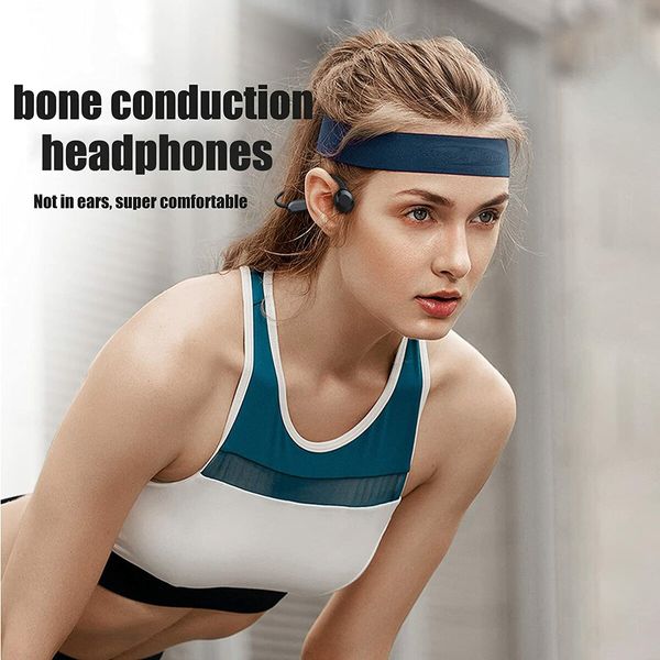 Bone Conduction Headphones Waterproof Headphones for Swimmin 8G Memory