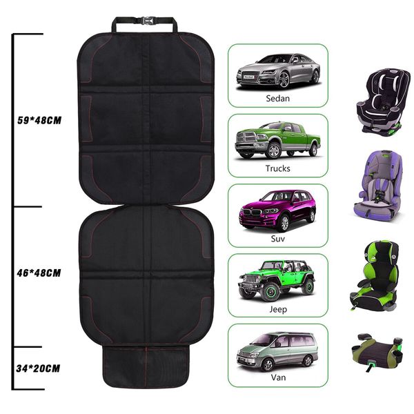 Car Seat Protector for Child Car Seat, Non Slip Waterproof Car Seat Protector