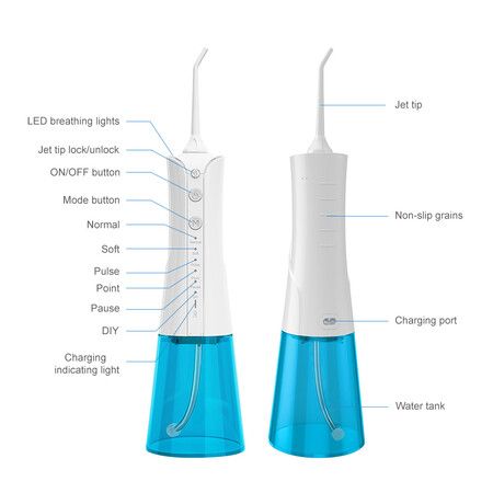 Oral Irrigator Ipx7 Rechargeable Professional Cordless Water Pick Custom Oral Irrigator Cordless Oral Irrigator