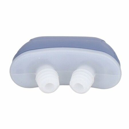 Snore Nose Vents Plugs, Double Turbofan Snoring Nasal Vents Plugs Silicone For Night Use Blue