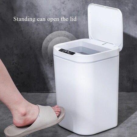 Smart Trash Cans Automatic Sensor Trash Bin For Bathroom Kitchen