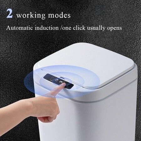 Smart Trash Cans Automatic Sensor Trash Bin For Bathroom Kitchen