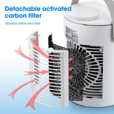 Portable Air Conditioner Mini Fan Cooler Air Cooler USB Air Conditioning 3 Gear Speed Air Cooling Fan Humidifier for Home Office