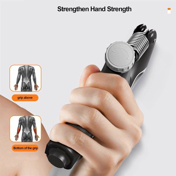 Adjustable R Shaped Hand Gripper | 10-100 kg Electronic Forearm Exerciser | Hand Exerciser for Muscle Building and Injury Recovery for Athletes