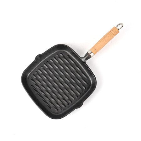 Cast Iron Bacon Smash Burger Press for Teppanyaki Flat Top Griddle Grill Press Perfect for BBQ Meat, Paninis, Tortilla, Steak, Sandwich 21x11cm