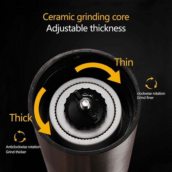 Manual Coffee Grinder, Portable Coffee Grinder, 25g Coffee Bean Capacity