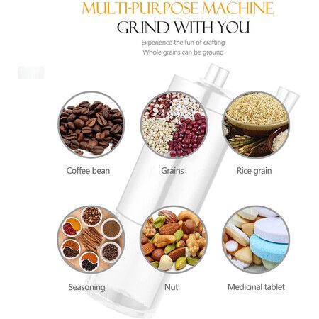 Manual Coffee Grinder, Portable Coffee Grinder, 25g Coffee Bean Capacity