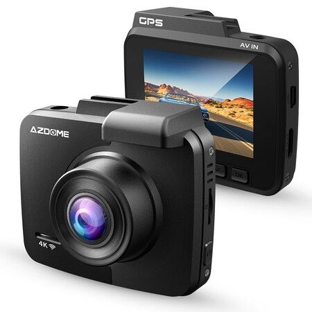 GS63H Dash Cam Dual Lens 4K UHD Recording Car Camera DVR Night Vision WDR Built-in GPS WiFi G-Sensor Motion Detection