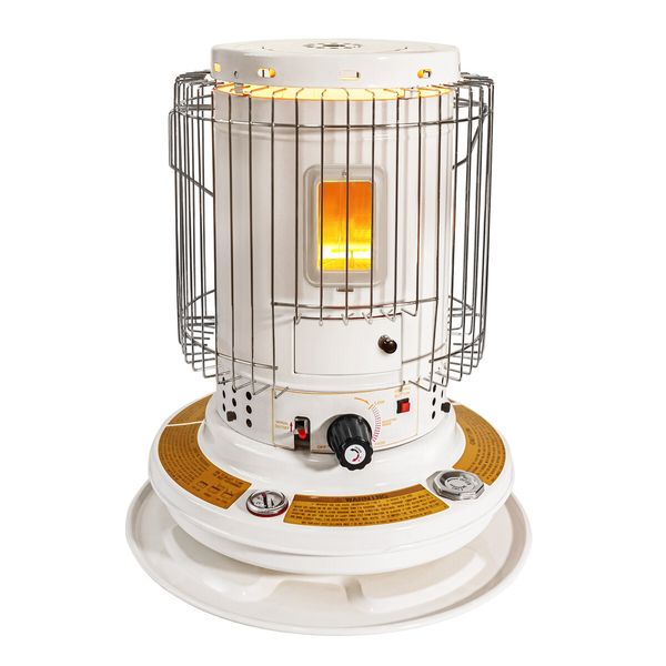 2in1 Kerosene Heater Stove Portable Indoor Outdoor Space Radiant Kerosine Oil Burner Auto Ignition Anti Tipping 22300BTU