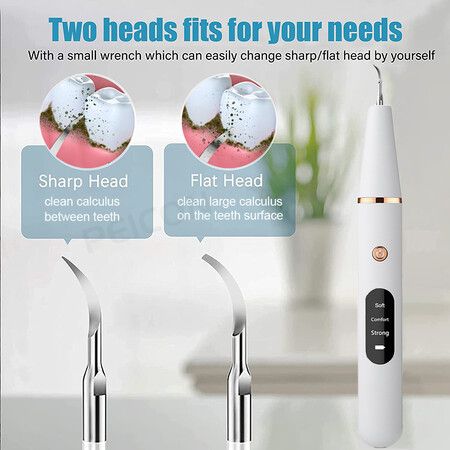 Ultrasonic Dental Scaler For Teeth Tartar Stain Tooth Calculus Remover