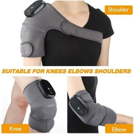 Heated Knee Massager Knee Pain Relief, 3 In 1 Heated Knee Elbow Shoulder