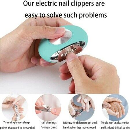 Electric Nail Clipper for Thick Nails Safety Automatic Electric Nail Trimmer