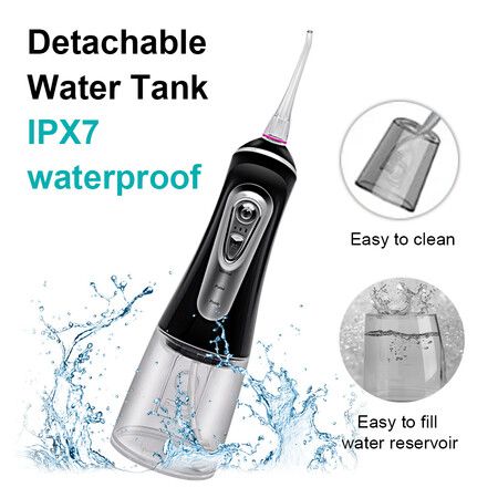 Water Flossers for Teeth Cleaner, Dental Oral Irrigator for Home and Travel with 320ML Water Tank