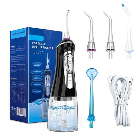 Water Flossers for Teeth Cleaner, Dental Oral Irrigator for Home and Travel with 320ML Water Tank