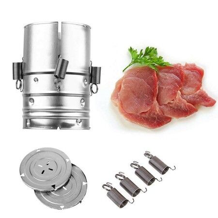 Ham Maker Stainless Steel Meat Press Metal Burger Press Household Burger Mold for Sandwich Kitchen Tool