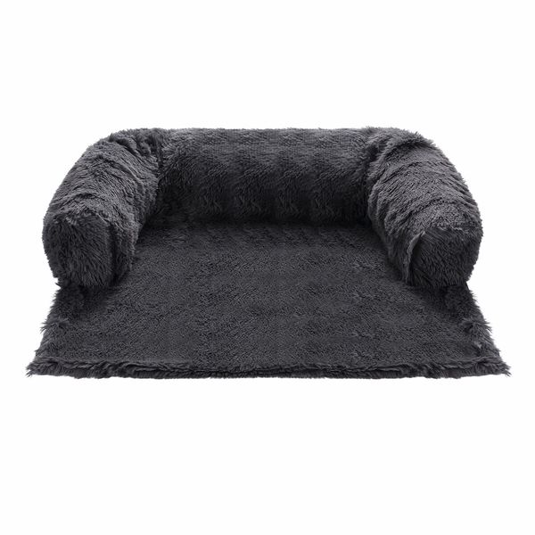 Dog Cat Bed XL Pet Puppy Calming Cushion Sofa Protector Luxury Couch Car Mat Cover Warm Soft Fluffy Bolster Kitten Nest Washable